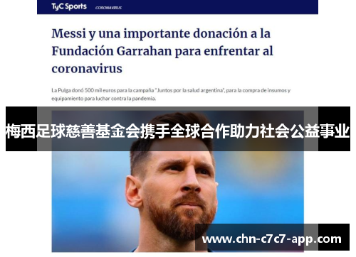 梅西足球慈善基金会携手全球合作助力社会公益事业